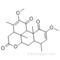Picrasa-2,12-diène-1,11,16-trione, 2,12-diméthoxy-CAS 76-78-8